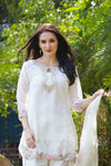 Elegant Women's Patiala Suit Set | Embroidered Kurta, Patiala Pant & Dupatta